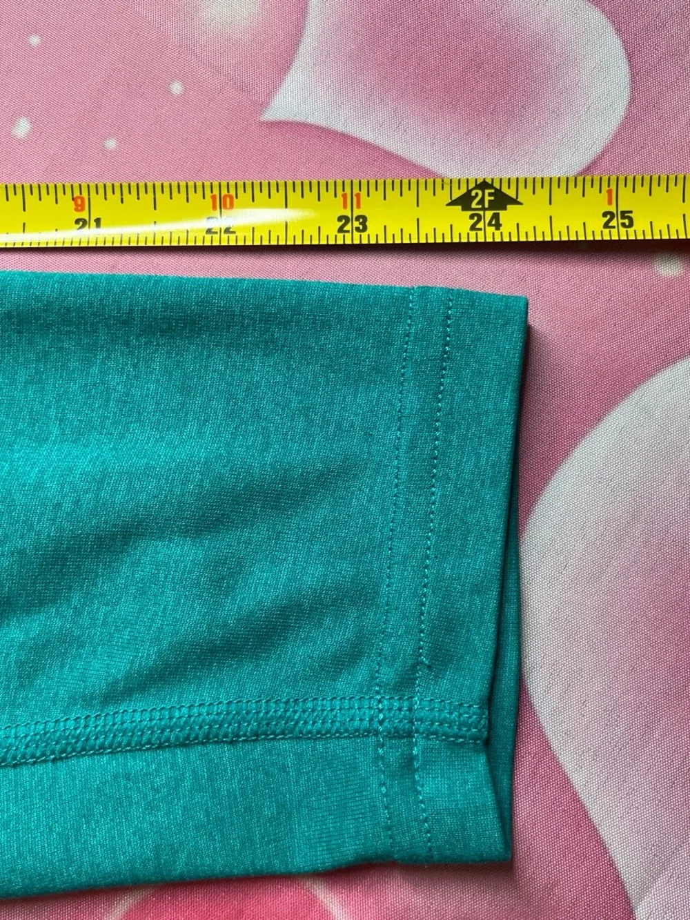 Nike swoosh teal blue long sleeve